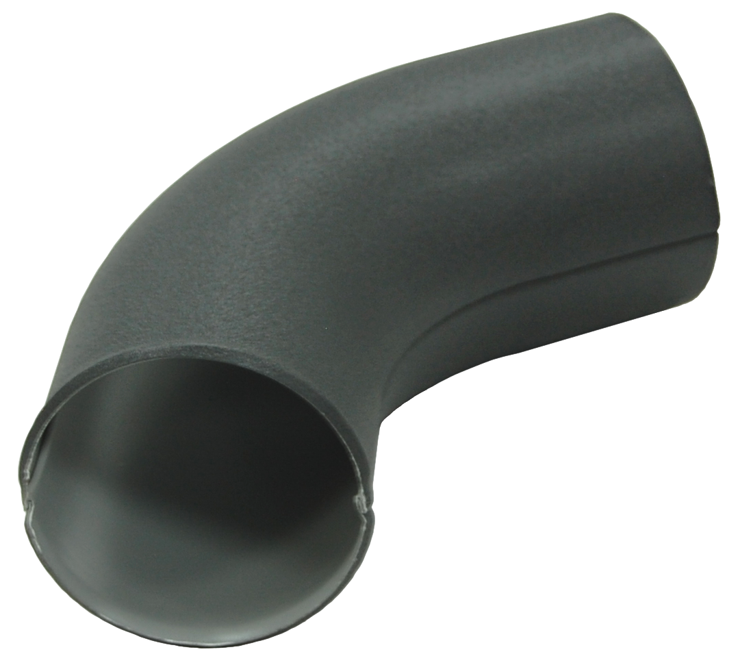 Колено стока Optima Matt 90мм RAL 7024 — Grandline