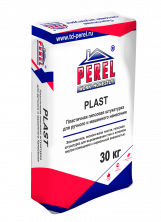 Пластичная, трещиноустойчивая гипсовая штукатурка Perel Plaster, 30 кг — Perel