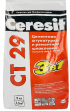 Штукатурка цементная Ceresit CT29 серый 5кг — Цементная
