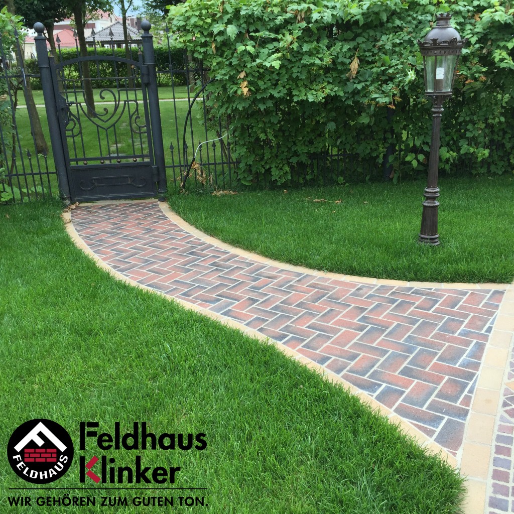 Клинкерная брусчатка Feldhaus Klinker gala nero P408KDF* 200x100x52 — Клинкерная