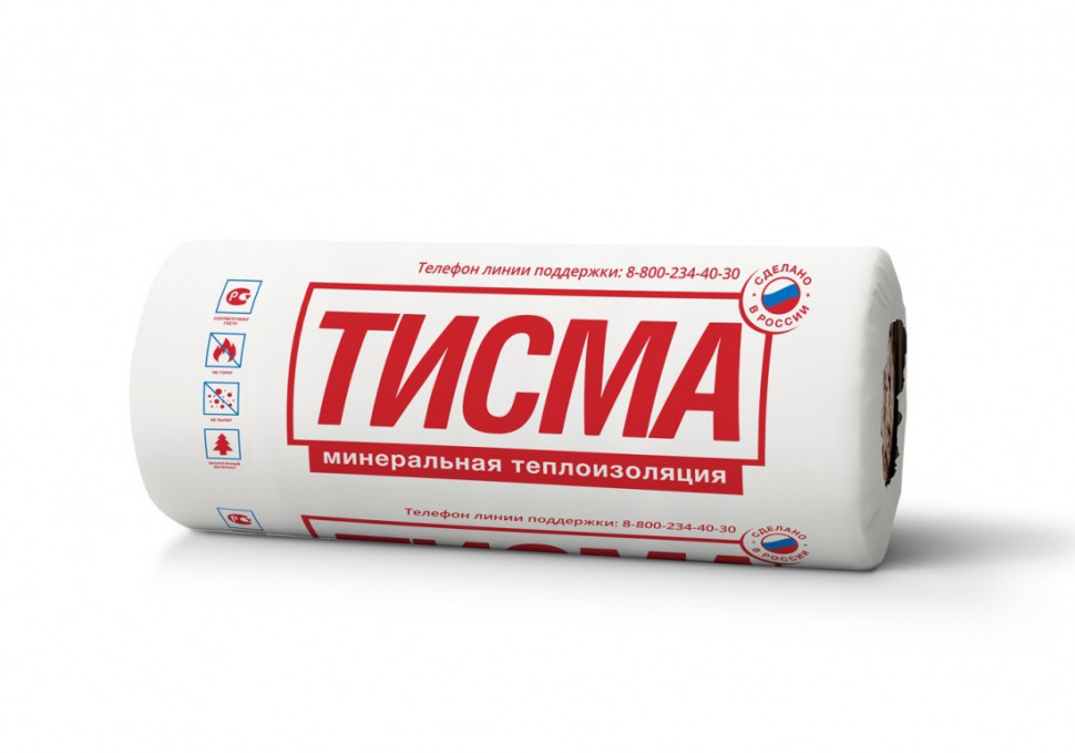 Минеральная изоляция ТИСМА TR 043 50x1200x8300 (19,92м2; 0,996 м3) — Grandline