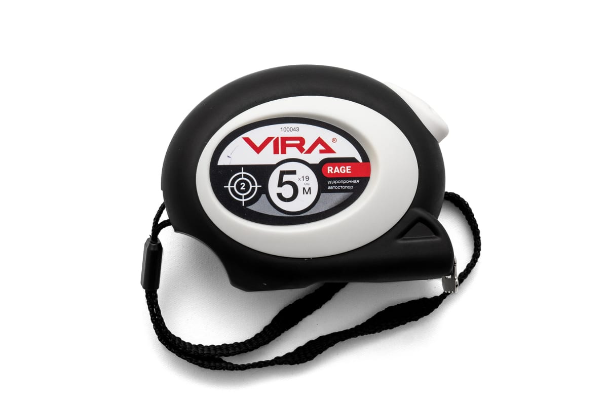 Рулетка 5мх19мм с автоматическим стопором VIRA — Grandline