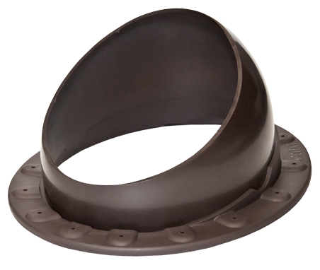 Проходной элемент Krovent Base-VT Seam 125/150 коричневый — Grandline