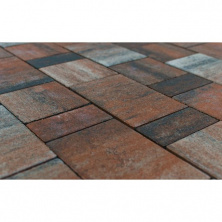 Тротуарная плитка BRAER Старый город "Ландхаус", Color Mix Техас, 60 мм (80x160х60) — Braer