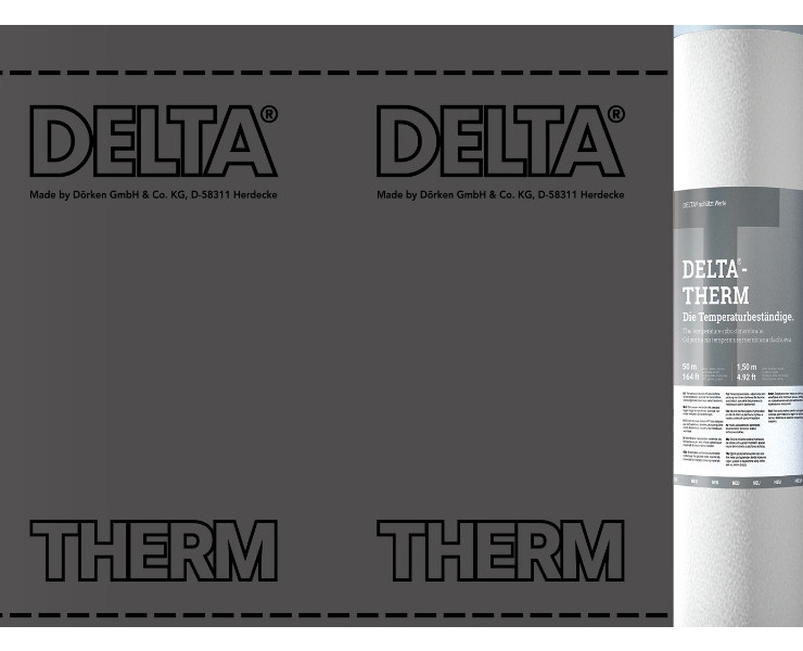Delta-Therm диффузионная термостойкая мембрана для металлических кровель — Grandline