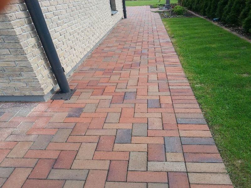 Клинкерная брусчатка Feldhaus Klinker gala alea P405KDF 200x100x52 — Клинкерная