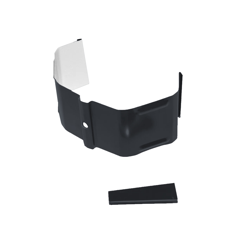 Крепление трубы для гофры на кирпич Vortex Lite Matt RAL 7024 мокрый асфальт — Grandline