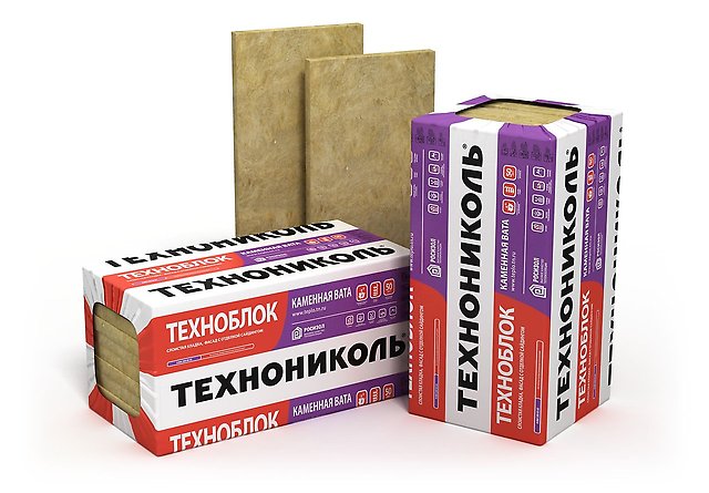 Утеплитель Плиты Техноблок Стандарт 45 1200х600х100 (0,432м3), ТЕХНО — Grandline