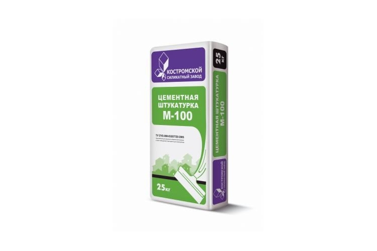 Цементная штукатурка М-100 — Grandline