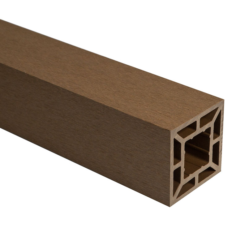 Столб заборный ДПК CM Railing 90х90х3000 мм, teak (тик) — Grandline