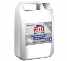Грунтовка глубокого проникновения с антисептиком Perel Fixprim, 10 л — Perel