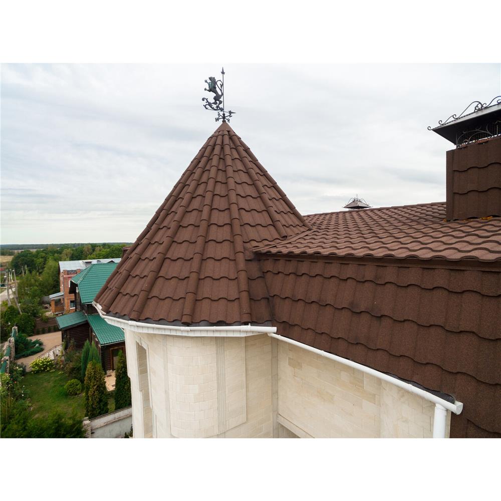ТЕХНОНИКОЛЬ LUXARD композитная черепица, Roman Пробка 1330х430 мм, (0,57 кв.м), панель — Технониколь