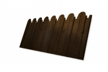 Профнастил С10B фигурный 0,45 Print Elite Antique Wood — Профнастил для забора