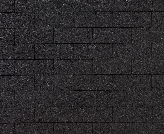 RoofShield черепица Фемили Эко Лайт Американ (3м2) Графитно-черный — Grandline