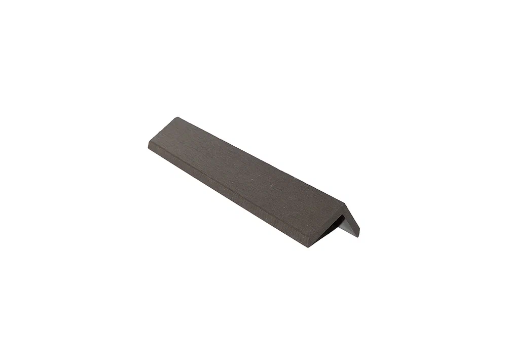 Профиль угловой CM Decking 2000х50х38х8 мм, цвет black wood (черное дерево) — Grandline