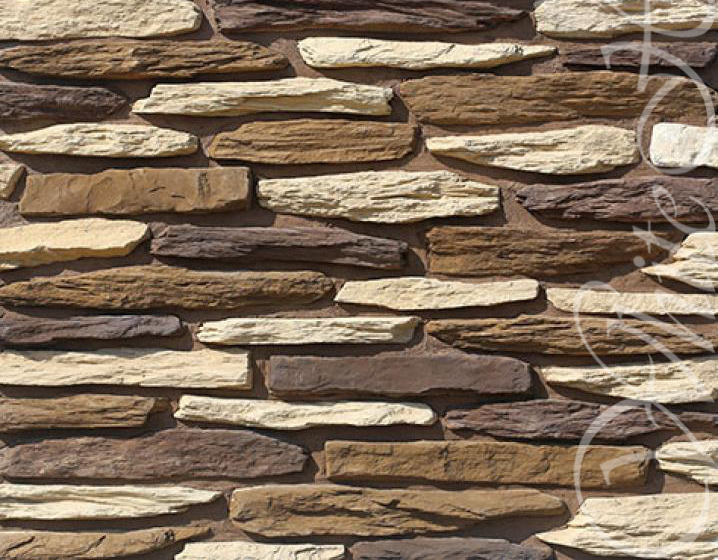 Рядовая плитка White Hills Айгер 541-20 c расшивкой 1,5 см — Grandline