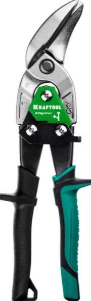 Ножницы по металлу левые усиленные KRAFTOOL Alligator 250 мм 2328-OL — Grandline