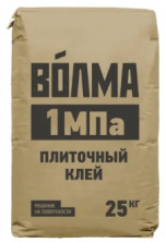 Плиточный клей Волма 1 МПа 25 кг — Клеевые и монтажные смеси