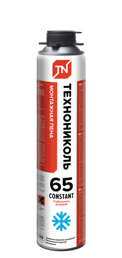 Пена монтажная ТЕХНОНИКОЛЬ 65 CONSTANT зимняя — Grandline
