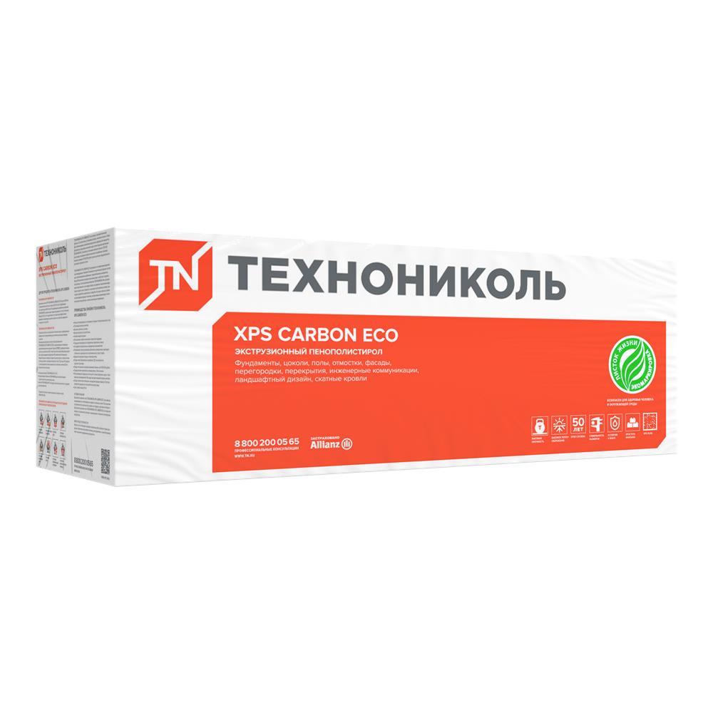 XPS CARBON ECO SP (УШП) 2360х580х100-L (4 плит, 5,47 кв.м) — Технониколь