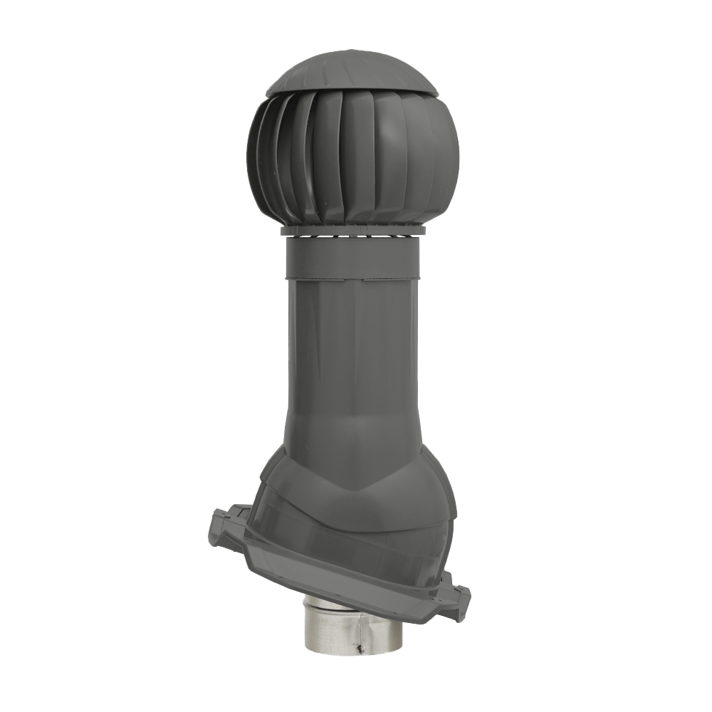 Комплект вентиляции Gervent для кровли ПН-21 160/125 RAL 9022 — Grandline