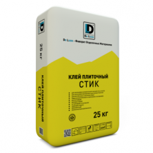 Плиточный клей De Luxe СТИК, 25 кг — Клеевые и монтажные смеси