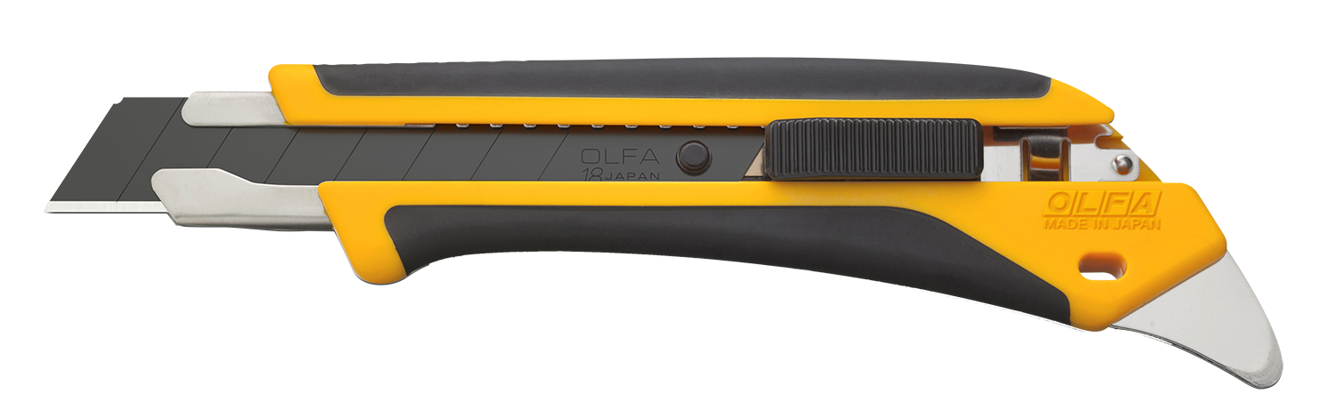 Нож OLFA Autolock 18 мм,сегментированное лезвие (OL-L5-AL) — Grandline