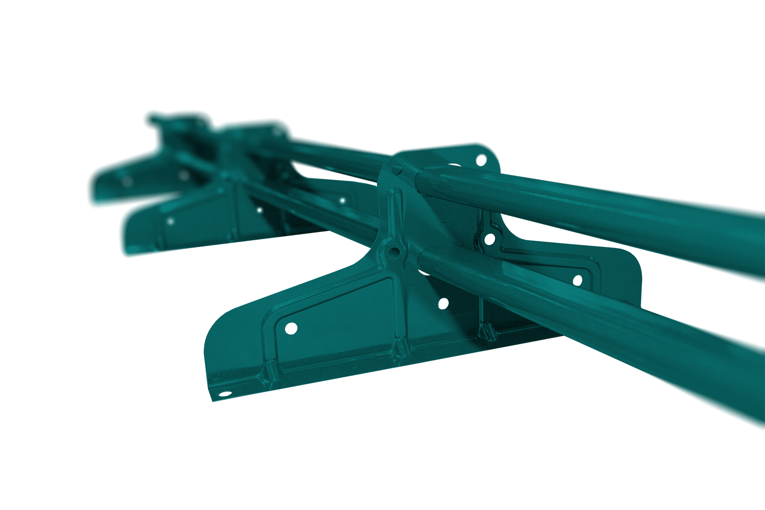 Снегозадержатель Стандарт Т4 d 40х20 RAL 5021 (3м) — Grandline