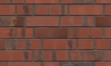 Клинкерный кирпич АВС Baltrum rot-bunt Schmolz Kohlebrand glatt, NF — 240х115х71
