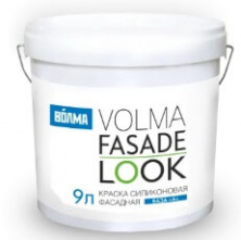 Фасадная краска Волма VOLMA FASADE LOOK база А (силиконовая) 9 л — Краски