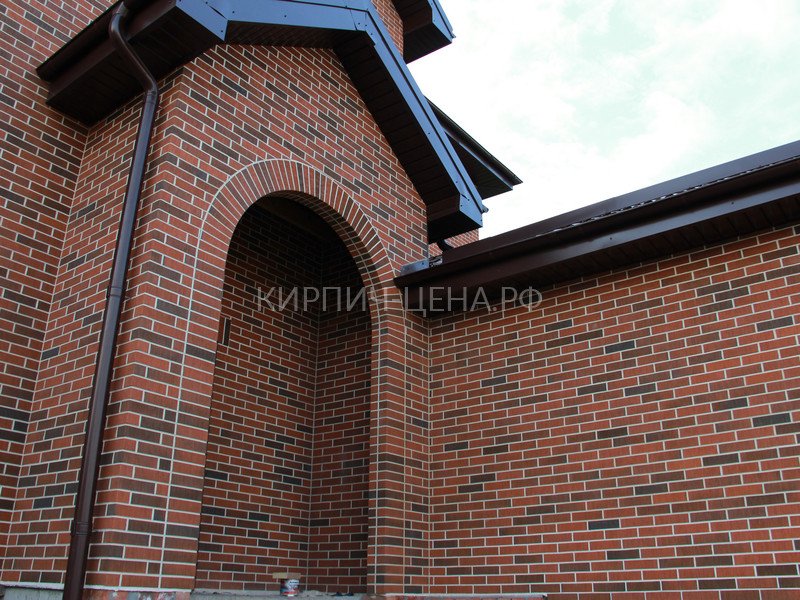 Кирпич керамический TERCA RED FLAME шероховатый 0,7НФ — Кирпич