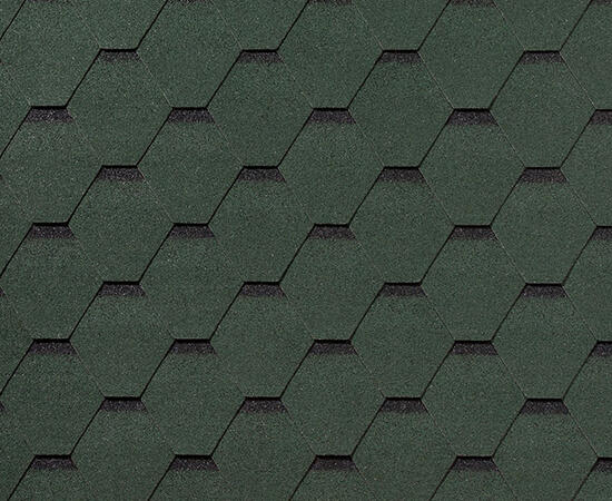 RoofShield черепица Фемили Лайт Стандарт (3м2) Зеленый с оттенением — Grandline