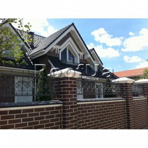 Кирпич клинкерный ROBEN PERTH, коричневый NF — 240х115х71