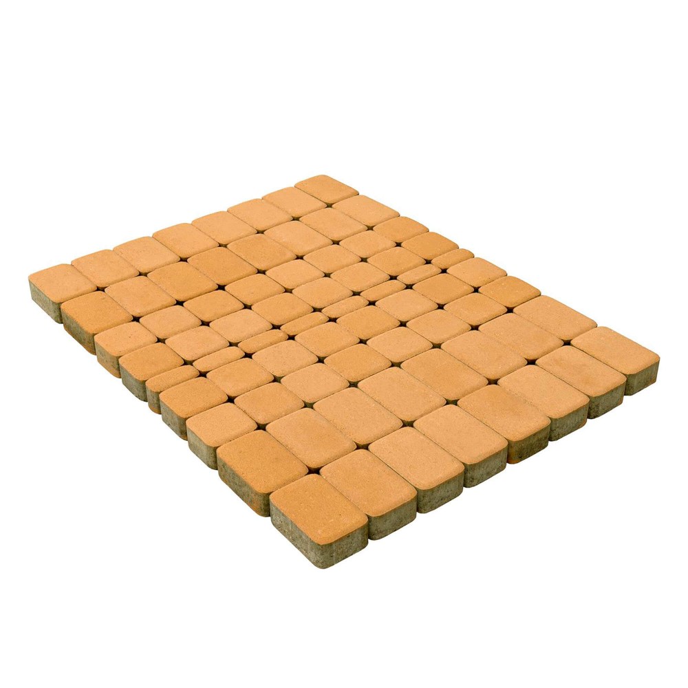 Тротуарная плитка BRAER Классико, Медовый (57х115х60) — Braer