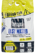 Штукатурка цементная Bergauf Easy Master бежево-белый 5 кг — Цементная