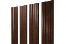 Штакетник Twin 0,45 Print Elite Cherry Wood TwinColor — Штакетник