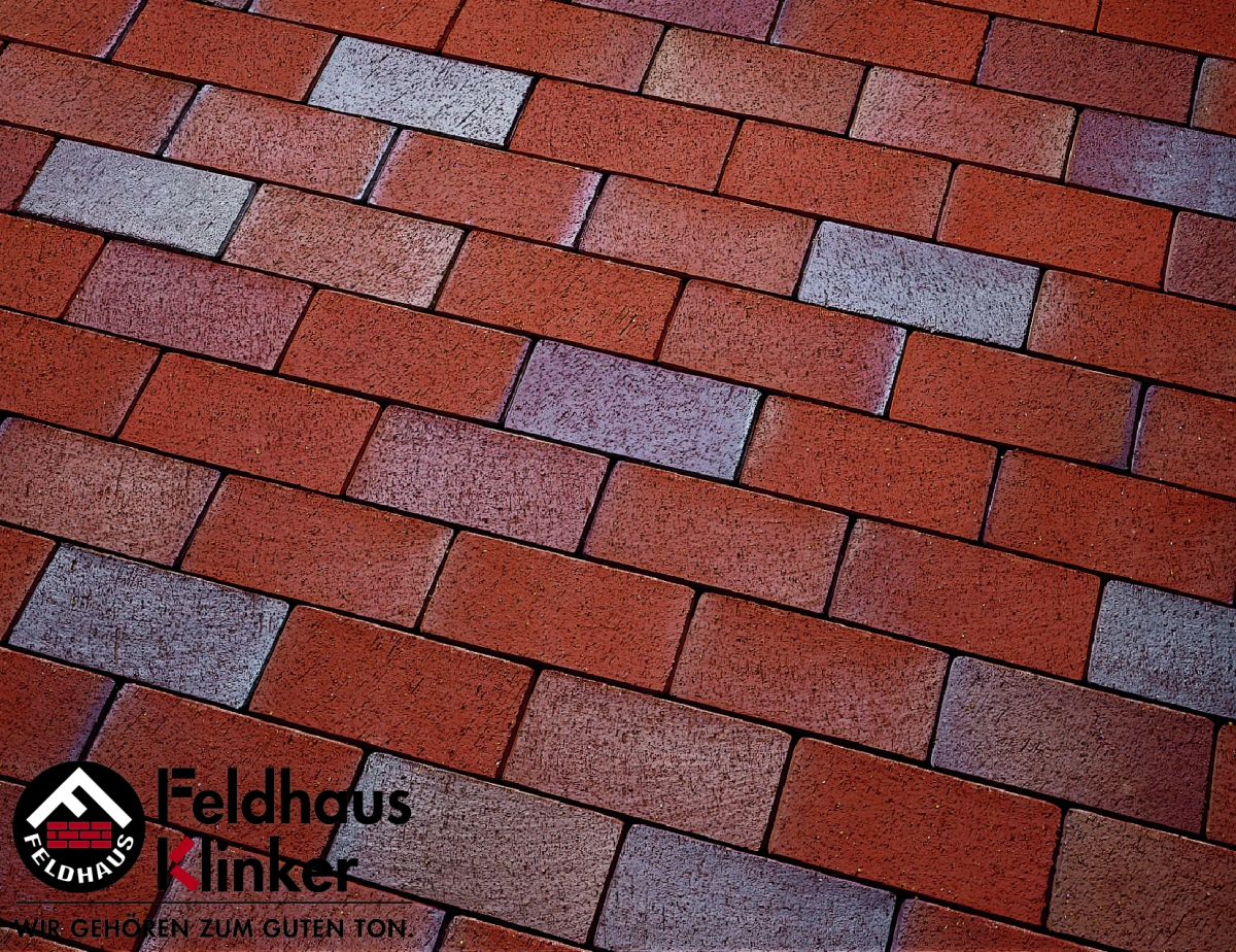Тротуарный клинкер Feldhaus Klinker gala alea P405KF 200x100x45 — Клинкерная