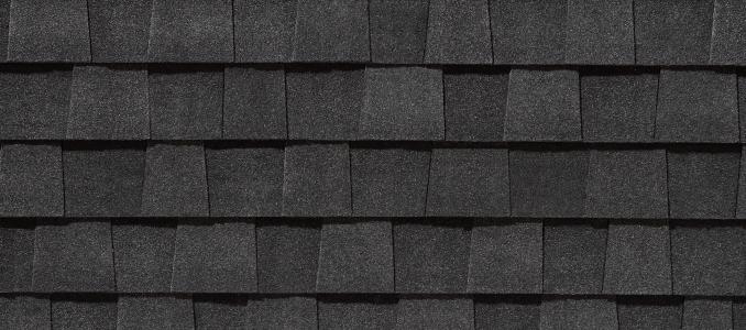Черепица CertainTeed Landmark Charcoal Black (3,097м2) — Grandline
