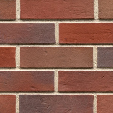 Клинкерный кирпич АВС Oldenburg rot-bunt genarbt-besandet, NF — 240х115х71
