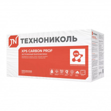 Утеплитель клиновидный ТехноНИКОЛЬ XPS Carbon prof slope Клиновидный - 2.1% Элемент А 1200*600*(10-35)мм 12.96м2 0.2916м3 экструдированный пенополистирол — Утеплитель