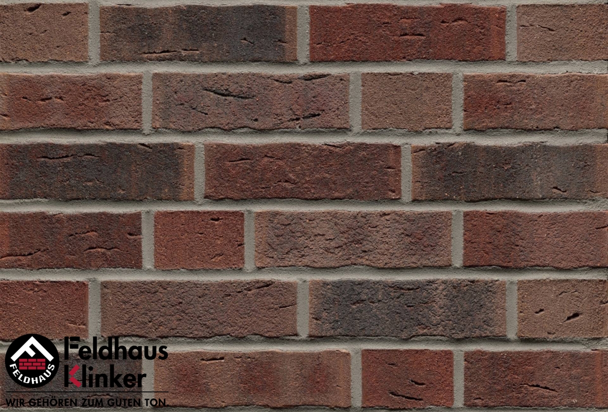 Клинкерный кирпич Feldhaus Klinker K685NF Sintra carmesi nelino — 240х115х71