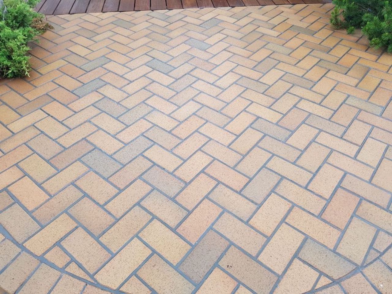 Тротуарный клинкер Feldhaus Klinker areno trigo P203SKF 200x100x40 — Клинкерная