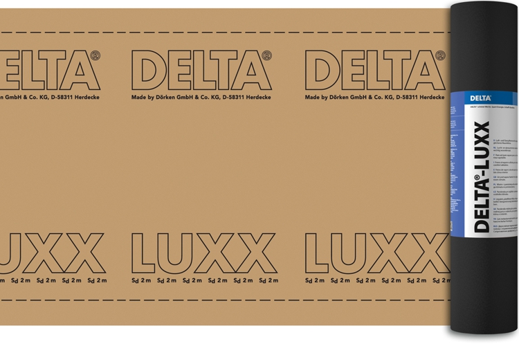 Пленка пароизоляционная Delta-Luxx с ограниченной паропроницаемостью (75м2) — Grandline