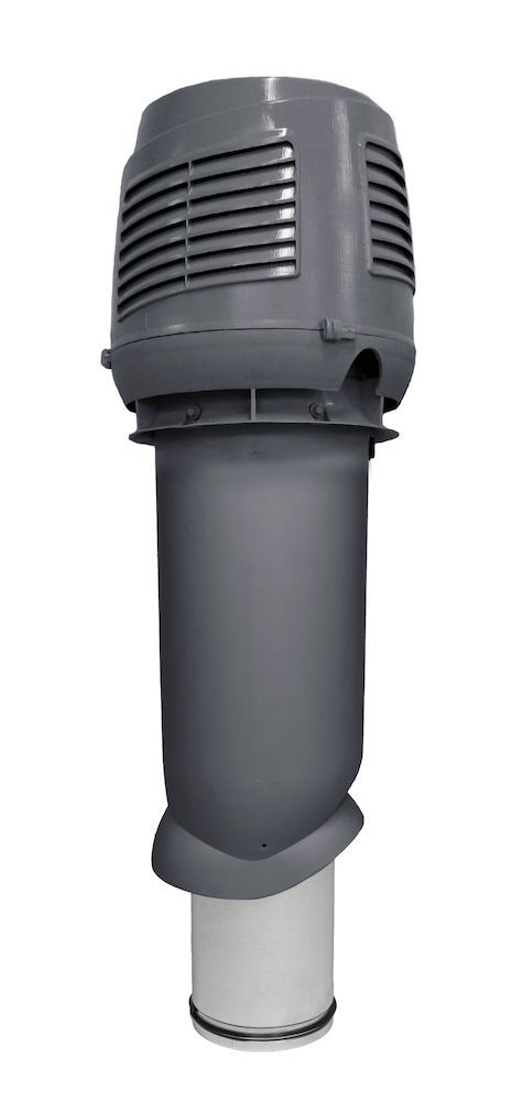 Приточный вентиляционный элемент 160/ER/700 Vilpe INTAKE серый — Grandline