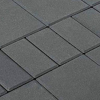 Тротуарная плитка BRAER Мозаика, Серый (200x200x60) — Braer