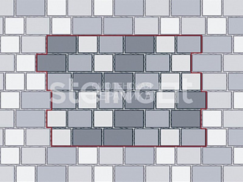 Брусчатка Steingot Серия "СТАРЫЙ ГОРОД 60" Штайн Ферро (240х160х60) — Steingot