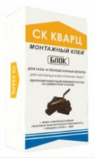 Клей для газобетона БЛОК СК Кварц, 40 кг — Клей для газобетона