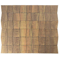 Тротуарная плитка BRAER Старый город "Веймар", Color Mix Прайд ( 163x160х60) — Braer