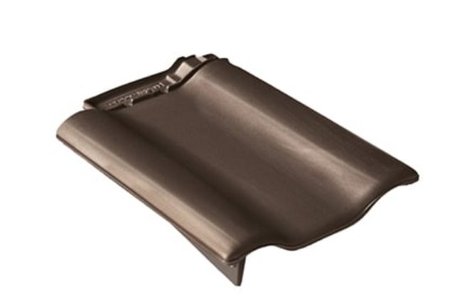 Боковая черепица левая Braas Рубин 9V тик — Grandline