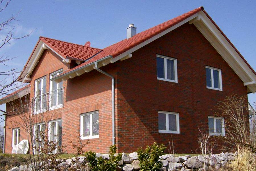 Кирпич клинкерный ROBEN WESTERWALD, красный/ пестрый NF — 240х115х71